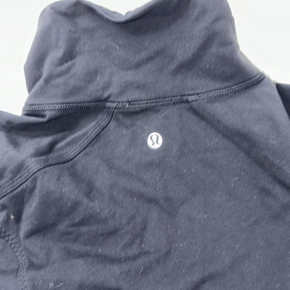 Lululemon Nice Asana Jacket Black / Pow Stripe Split Pea - Picture 6 of 6